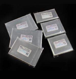 Чехлы для марок, карточек, открыток (140х195 мм), прозрачные, упаковка 100 шт. PCCB MINGT, 810136