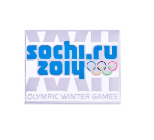 Значок «XXII Олимпийские зимние игры. 3 вариант»