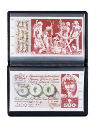 Карманный альбом для 20 банкнот (210x125 мм). Leuchtturm, 347372