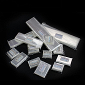 Чехлы для марок (50х230 мм), прозрачные, упаковка 100 шт. PCCB MINGT, 810111