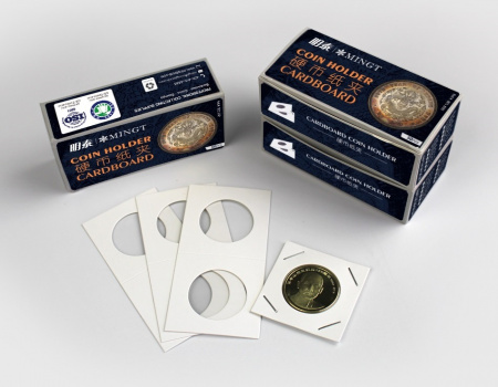 Холдеры для монет d-31,5 мм, под скрепку (упаковка 50 шт). PCCB MINGT, 801805