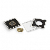 Капсулы Quadrum для монет 33 мм (в упаковке 10 шт). Leuchtturm, 327634