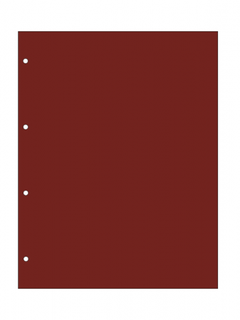Прокладочные листы из картона формата ВАРИО (Россия) 217х279 мм. Упаковка из 5 листов. Красный