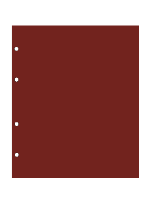 Прокладочные листы из картона формата НУМИС (Россия) 188х224 мм. Упаковка из 10 листов. Красный