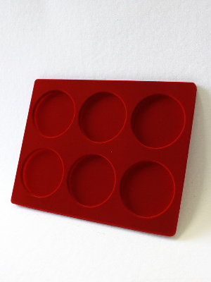 Вставка в кассету XL для 6 монет в капсулах d-83 мм Вставка в кассету XL для 6 монет в капсулах d-83 мм