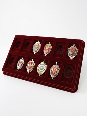 Планшет M (150х239х20 мм) на 12 ячеек (50х30х6 мм) (под знаки с винтом) Планшет M (150х239х20 мм) на 12 ячеек (50х30х6 мм) (под знаки с винтом)