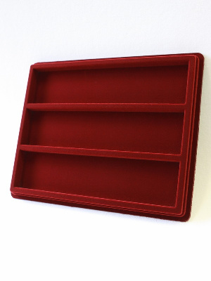 Планшет S (243х304х21 мм) на 3 ячейки (63х267х16 мм) Планшет S (243х304х21 мм) на 3 ячейки (63х267х16 мм)