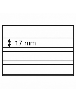 Планшеты Standard для марок (карточки-кулисы) 158х113 мм, 3 клеммташе (в упаковке 10 шт). C6. С защитной плёнкой. Leuchtturm, 341465/10
