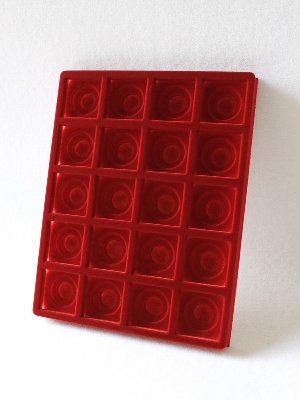 Вставка в кассету XL на 20 ячеек (47х47х10 мм) (под знаки с винтом) Вставка в кассету XL на 20 ячеек (47х47х10 мм) (под знаки с винтом)