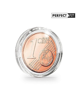 Капсулы Ultra Perfect Fit для монеты 1 евроцент (16,25 мм), в упаковке 10 шт. Leuchtturm, 365285