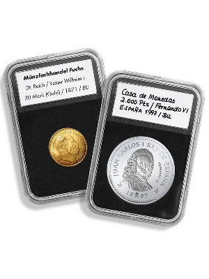 Капсулы Quickslab для монет 14 мм (в упаковке 5 шт). Leuchtturm, 346393 Капсулы Quickslab для монет 14 мм (в упаковке 5 шт). Leuchtturm, 346393