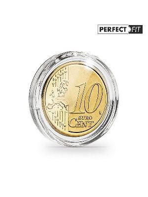 Капсулы Ultra Perfect Fit для монеты 10 евроцентов (19,75 мм), в упаковке 10 шт. Leuchtturm, 365288