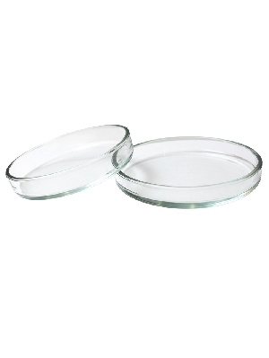 Комплект из двух чашек Петри (104 и 90 мм), стекло
