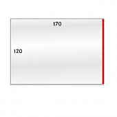 Листы-обложки (холдеры) для писем формата DIN C6 (170х120 мм). Упаковка 50 шт. Lindner, 884P