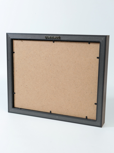 Багетная рамка S пластиковая под 1 ячейку (209х270х18 мм) с поролоновой вставкой. Вид 5, тёмно-бордовый  Багетная рамка S пластиковая под 1 ячейку (209х270х18 мм) с поролоновой вставкой. Вид 5, тёмно-бордовый