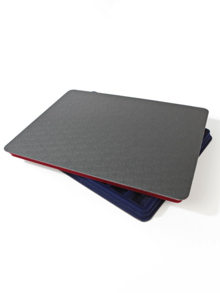 Планшет G (291х393х16 мм) на 70 ячеек (29х29х8 мм), тёмно-бордовый  Планшет G (291х393х16 мм) на 70 ячеек (29х29х8 мм), тёмно-бордовый