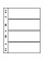 Листы-обложки VARIO 4C (216х280 мм) из прозрачного пластика на 4 ячейки (195х63 мм). Упаковка из 5 листов. Leuchtturm, 316774