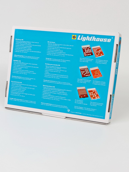 Кассета МВ для 20 монет в капсулах CAPS 43 Leuchtturm. Диаметр ячейки 49 мм, светло-бордовый Кассета МВ для 20 монет в капсулах CAPS 43 Leuchtturm. Диаметр ячейки 49 мм, светло-бордовый