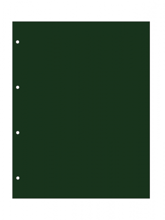 Прокладочный лист из картона формата ГРАНДЕ (Россия) 243х312 мм. Зелёный