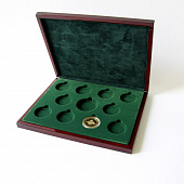 Деревянный футляр (242х305х36 мм) под набор медалей в капсулах