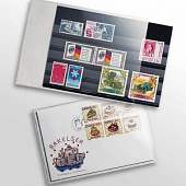 Листы-обложки для открыток формата А5 (HP60). Формат 210х148 мм. Упаковка 50 шт. Leuchtturm, 329907