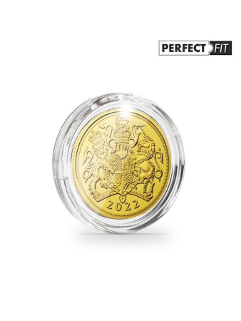 Капсулы Ultra Perfect Fit для монеты Full Sovereign (22,05 мм), в упаковке 10 шт. Leuchtturm, 368469