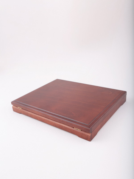 Футляр деревянный Vintage S (305х247х40 мм) на 30 ячеек (36х36х6 мм), зелёный  Футляр деревянный Vintage S (305х247х40 мм) на 30 ячеек (36х36х6 мм), зелёный