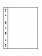 Листы-обложки VARIO 1C (216х280 мм) из прозрачного пластика на 1 ячейку (195х263 мм). Упаковка из 5 листов. Leuchtturm, 318444